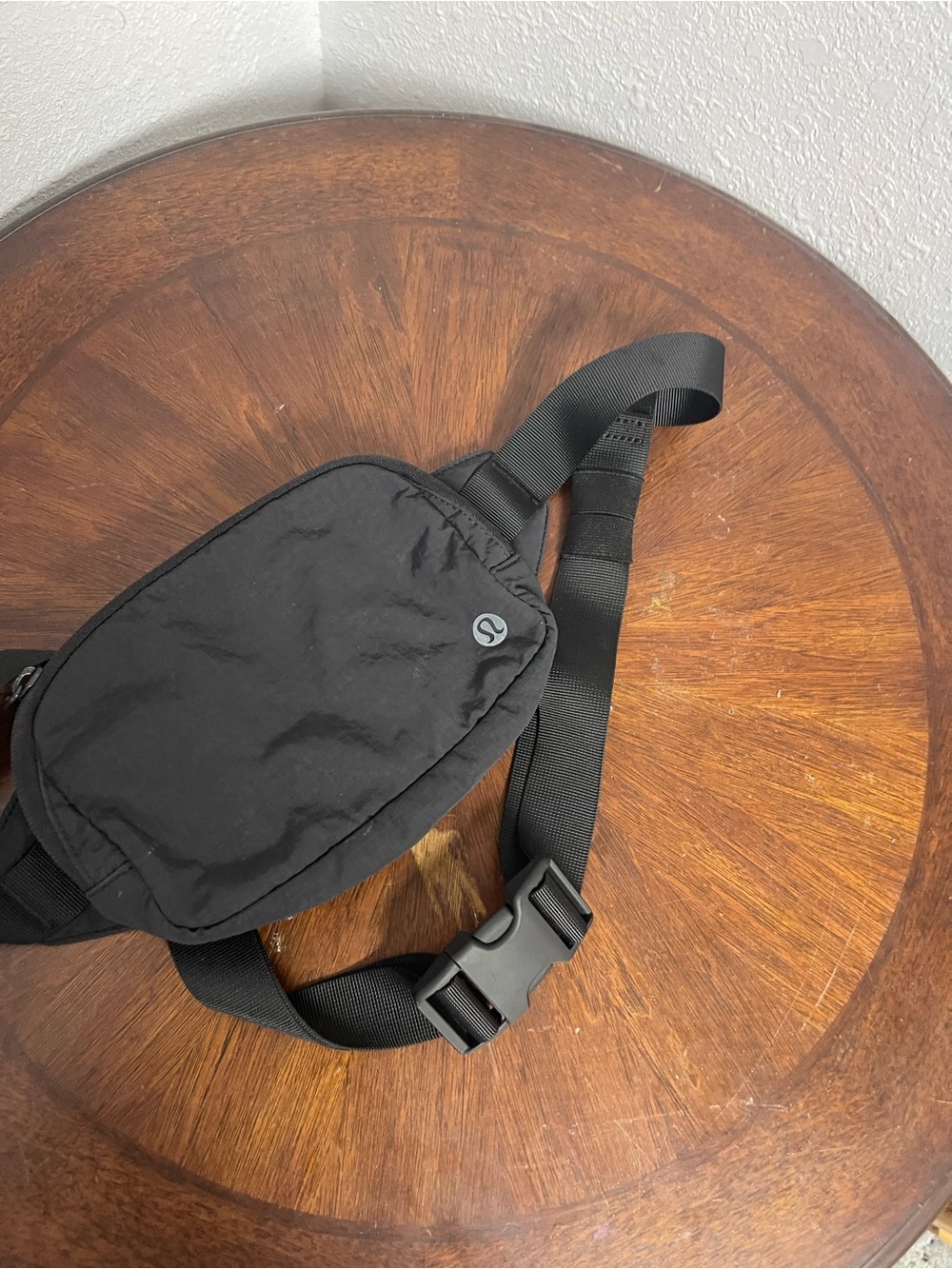 lululemon athletica Black Compact Sling Bag with Adjustable Strap